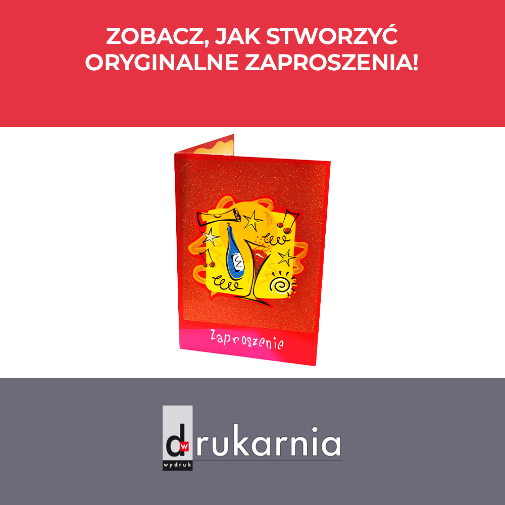 Zobacz, jak stworzyć oryginalne zaproszenia!